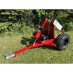 Electric ATV Log Skidding Arch